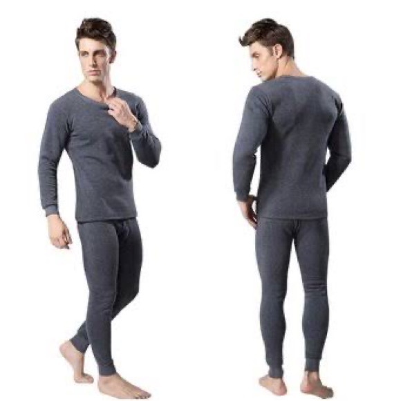 ✨ WARMWEAR Men’s 100% Cotton Thermal Underwear Long Johns Set - Size XXL - Picture 6 of 12